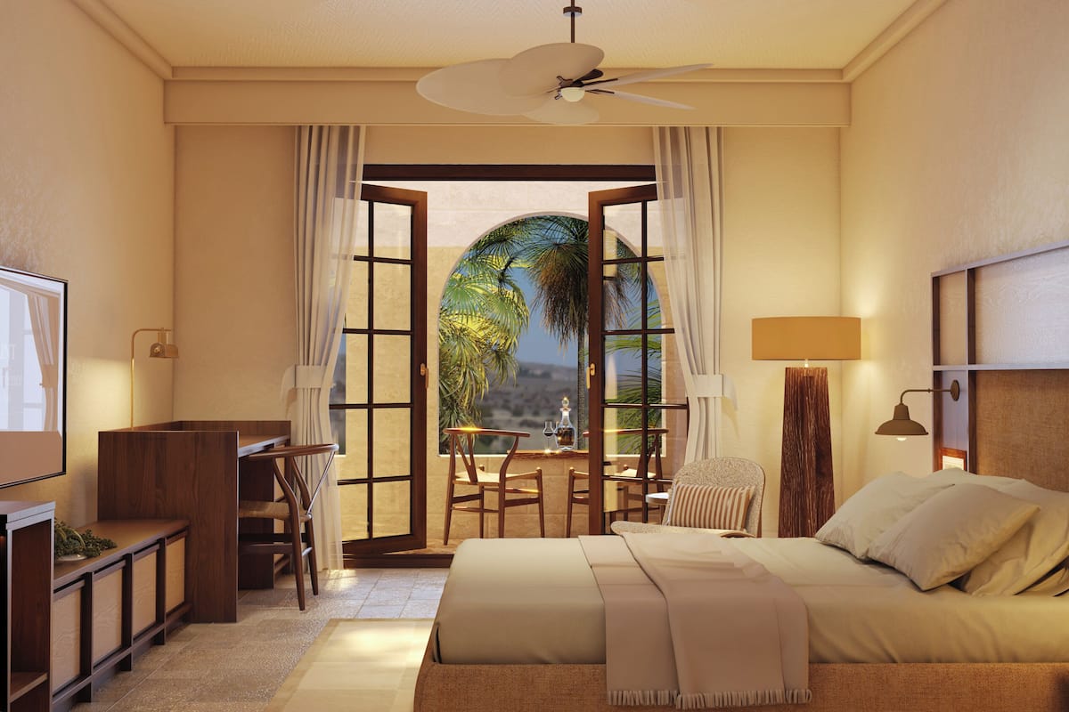 Deluxe-Doppelzimmer, Balkon, Poolblick