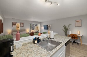 Interior - Lake View Stylish Boho Studio Retreat (Raleigh)