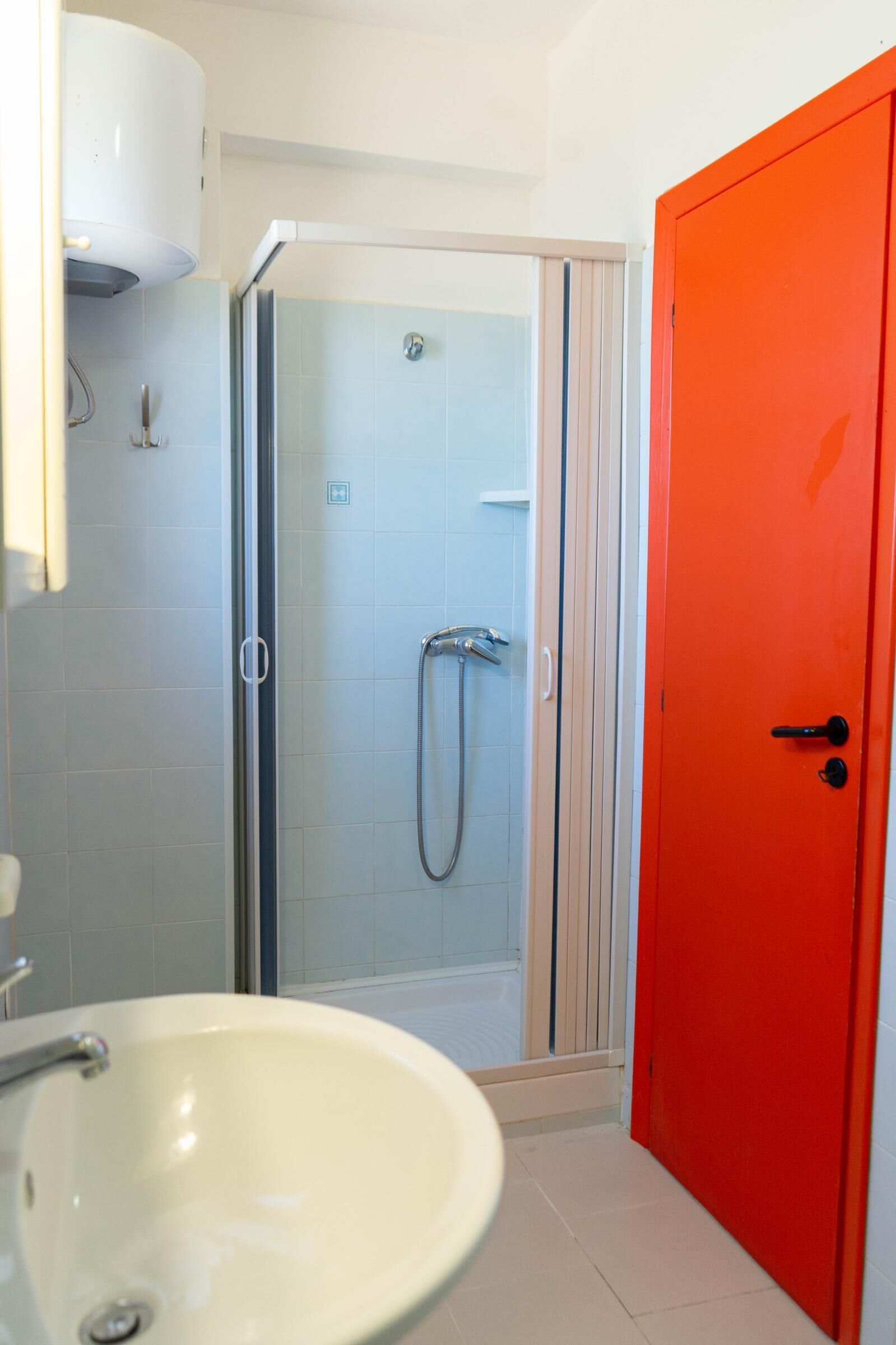 Apartamento, sacada, vista para o oceano | Banheiro