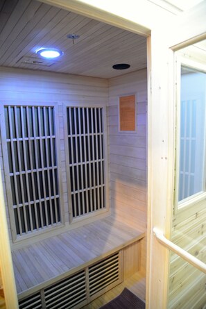 Sauna - CHALET DU BERGER for 12 people with sauna, close to the 3 Vallées slopes. (Les Belleville)