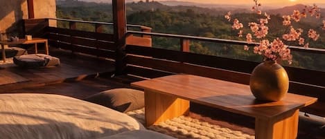 Superior-Suite, Hügelblick | Terrasse/Patio