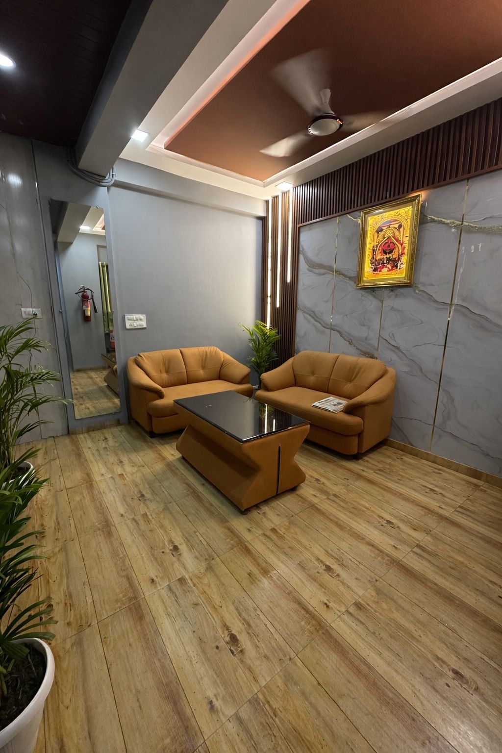 Lobby sitting area