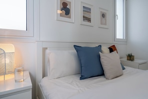Apartment, 1 Double Bed with Sofa bed, Kitchen, City View | Egyptian cotton sheets, premium bedding, individually decorated - Artemis 1-BR Apt. & Terrace in Larnaca (Larnaca)