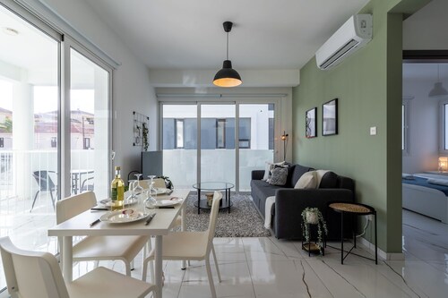 Artemis 1-BR Apt. & Terrace in Larnaca