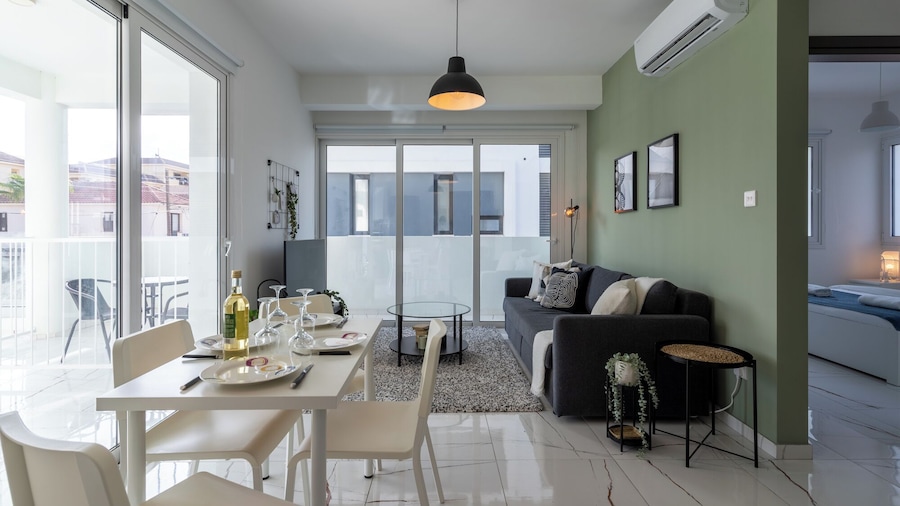 Artemis 1-BR Apt. & Terrace in Larnaca