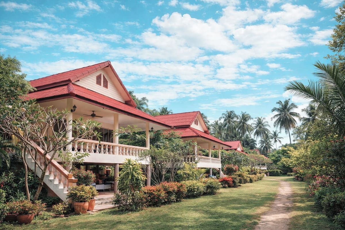 Vila, pemandangan kebun | Eksterior