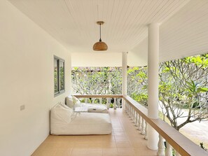 Villa, Gartenblick | Wohnbereich