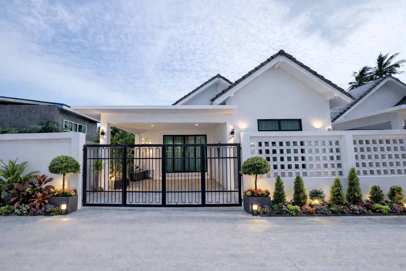 Vila Deluks, pemandangan resor | Eksterior