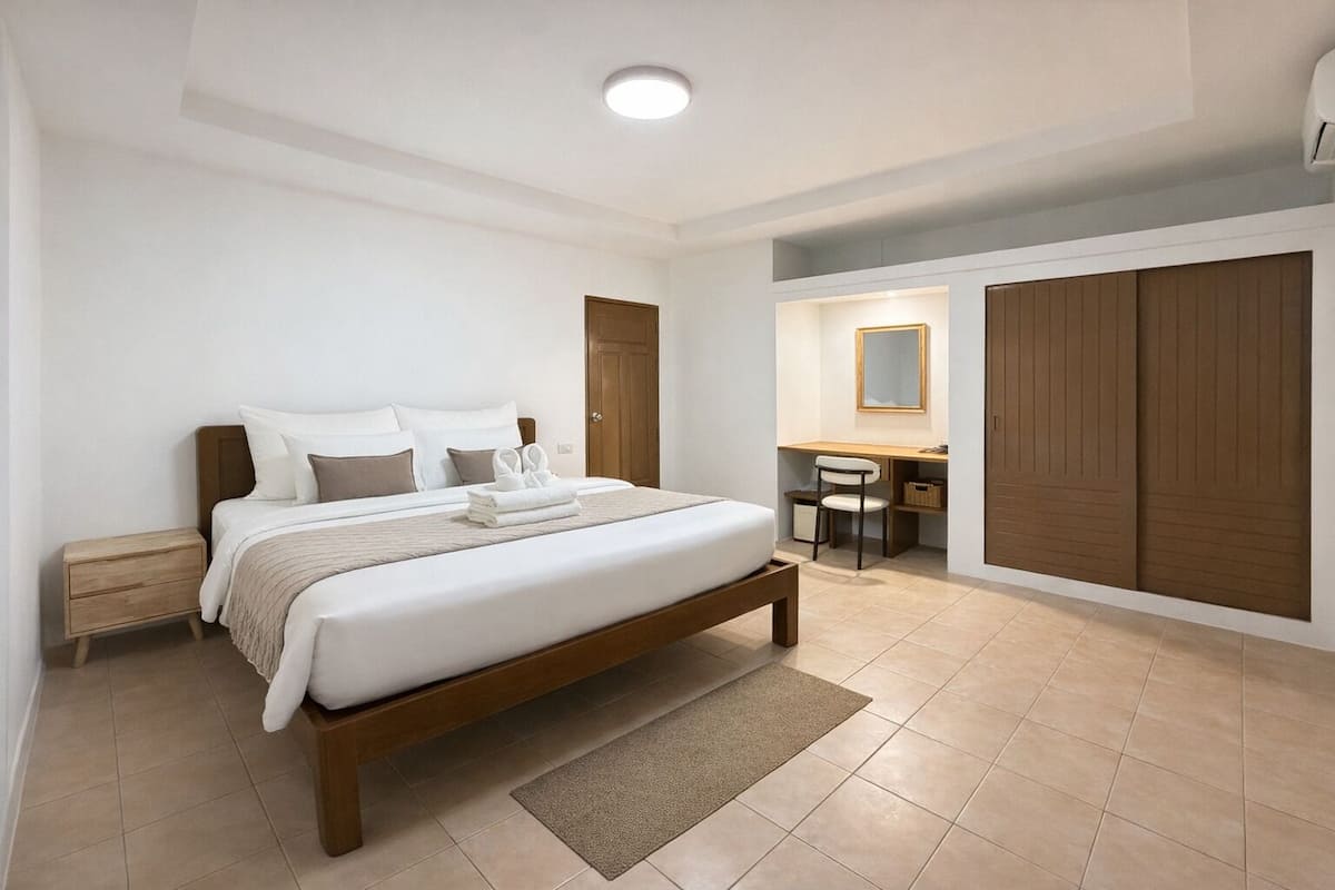 別墅, 花園景觀 | 遮光布/窗簾、免費無線上網