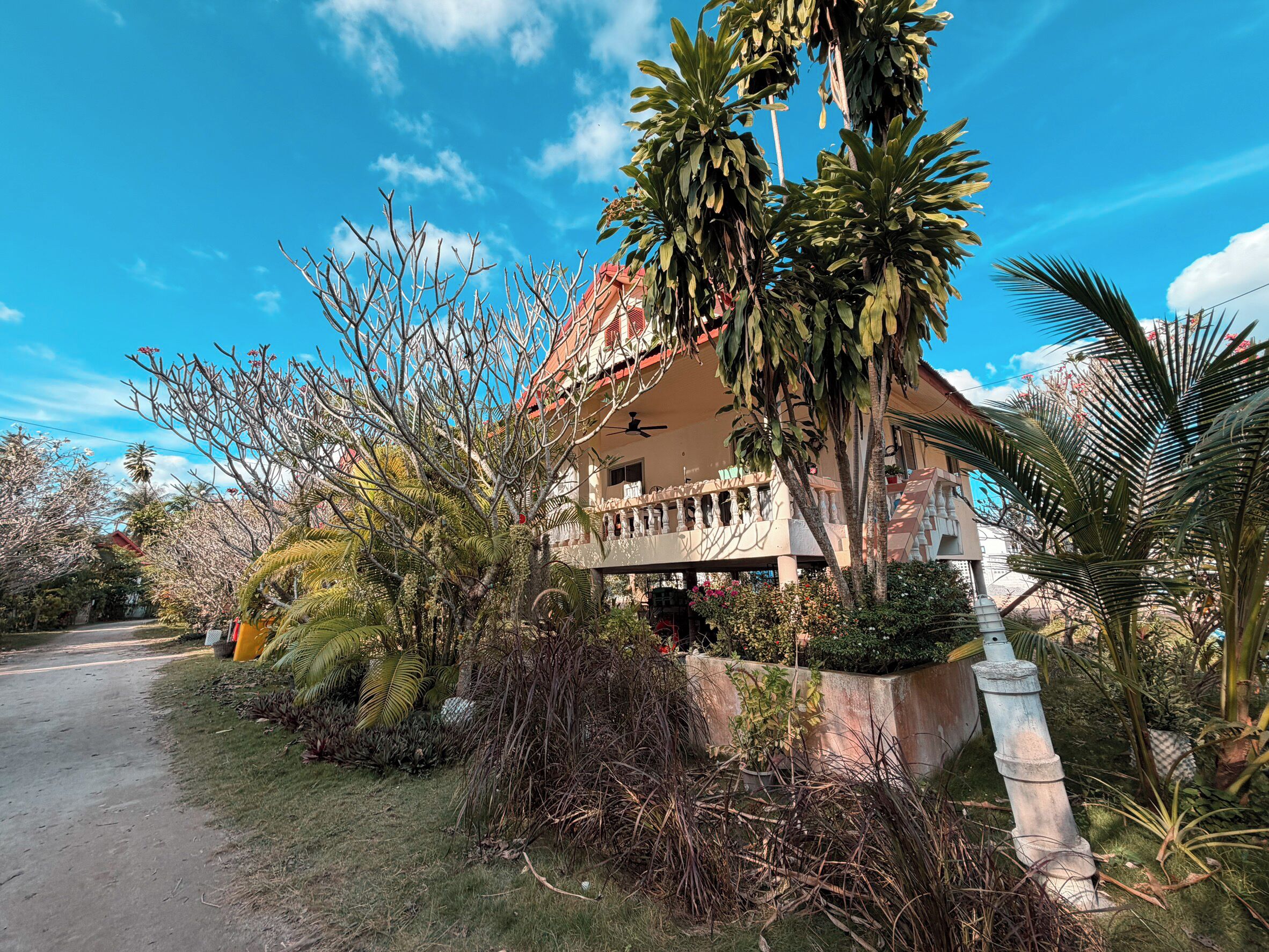 Villa, vue jardin | Enceinte de l’hébergement