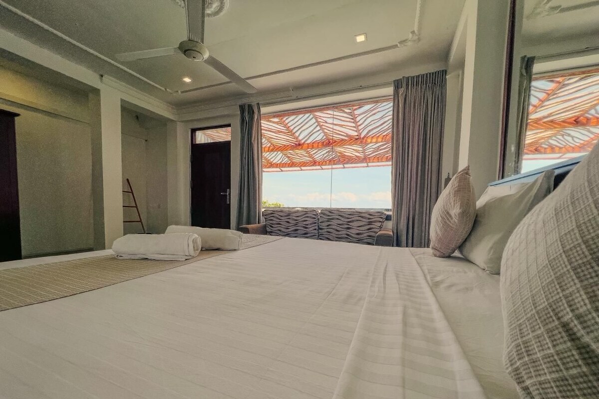 Family Suite, Balcony, Sea View | Premium bedding, desk, laptop workspace, soundproofing