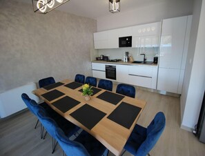 House | Private kitchen - Seaside 3-bedroom Luxury Penthouse (Novalja)