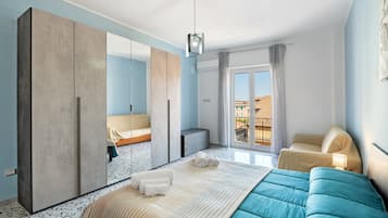 2 slaapkamers, een strijkplank/strijkijzer, wifi, beddengoed