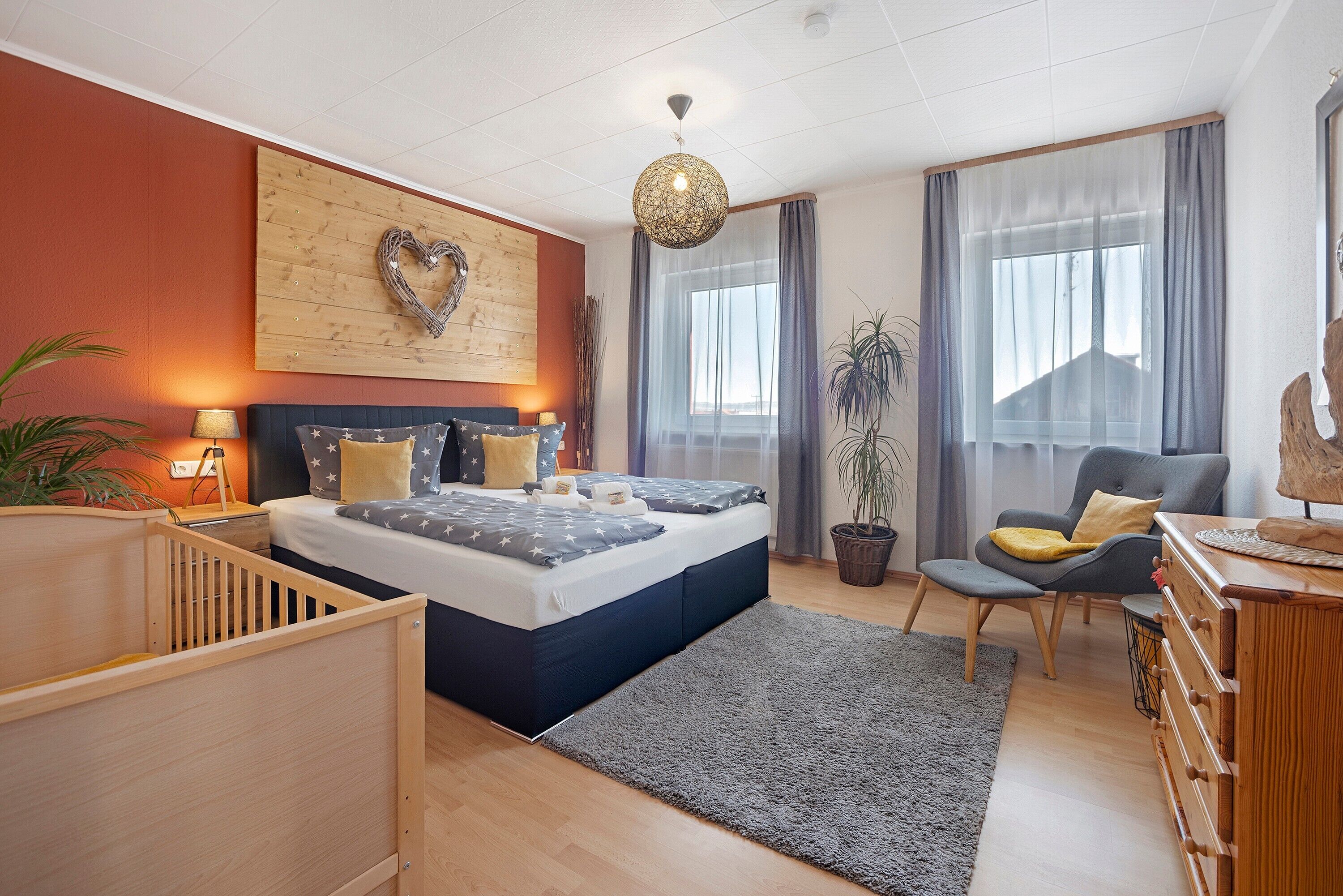 2 bedrooms, WiFi, bed sheets