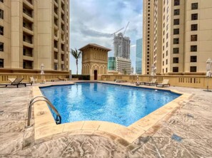 Pool - FIRST CLASS |3BR| Spacious Living | Walk to Beach (JBR)