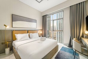 Room - FIRST CLASS | 2BR |Sleek Escape | Near Dubai Mall (Business Bay)