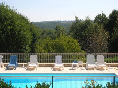 House on the edge of a forest near Sarlat