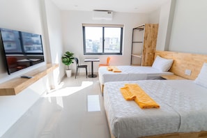 Standard Double or Twin Room, City View | View from room - Mona Hotel (Dĩ An)