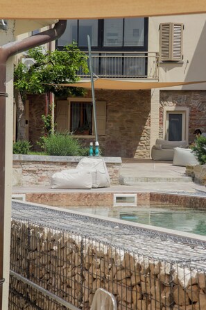 Pool - Villa with private pool and spa, walking city x25 (Modigliana)