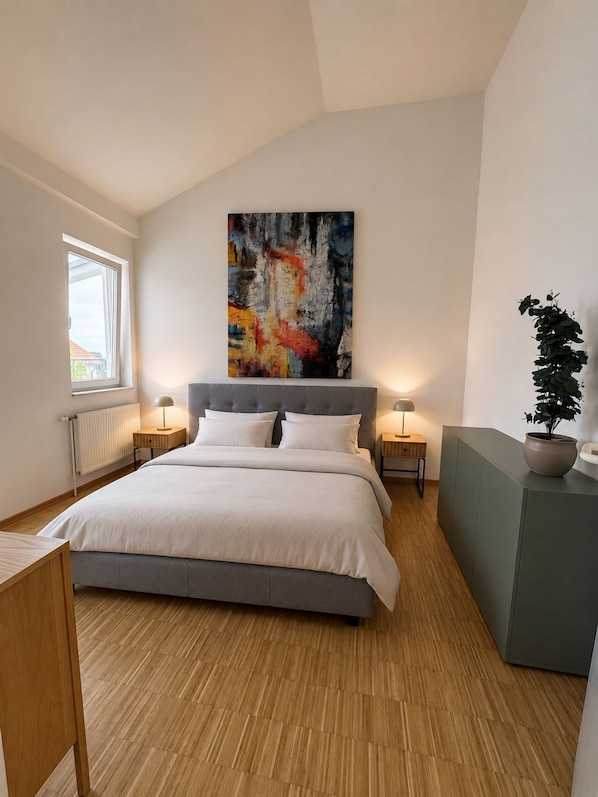 Suite de lujo, vista a la ciudad | Wifi gratis y ropa de cama 