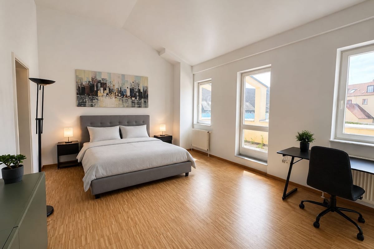Suite de lujo, vistas a la ciudad | Wifi gratis y ropa de cama
