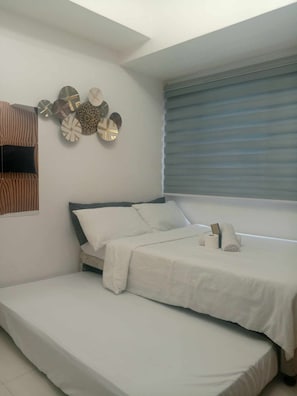 Condo, 1 Bedroom, Accessible | 1 bedroom - Cozy Condo Near US Embassy in Manila (Manila)