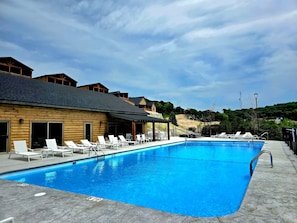Piscine couverte, piscine chauffée