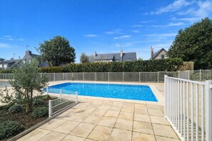 Pool - Ty Avel Apartment with Shared Pool, Balcony and Wi-Fi (Quiberon)