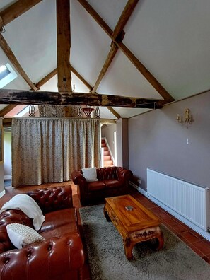 Smart-tv en een open haard