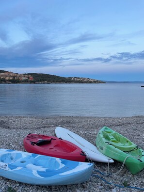 Beach - Sea view, free family facilities, only 3 minutes from a private beach (Agios Nikolaos)