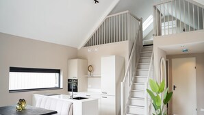 House | Living room - Ecovilla With Forest View for 6 Person (Oirschot)