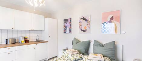 1 habitación, wifi y ropa de cama