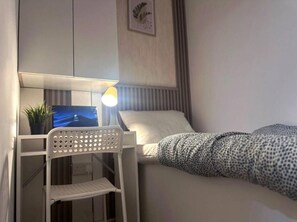 Desk, iron/ironing board, free WiFi - Cozy Partition Room in Tecom Near Metro (Dubai)