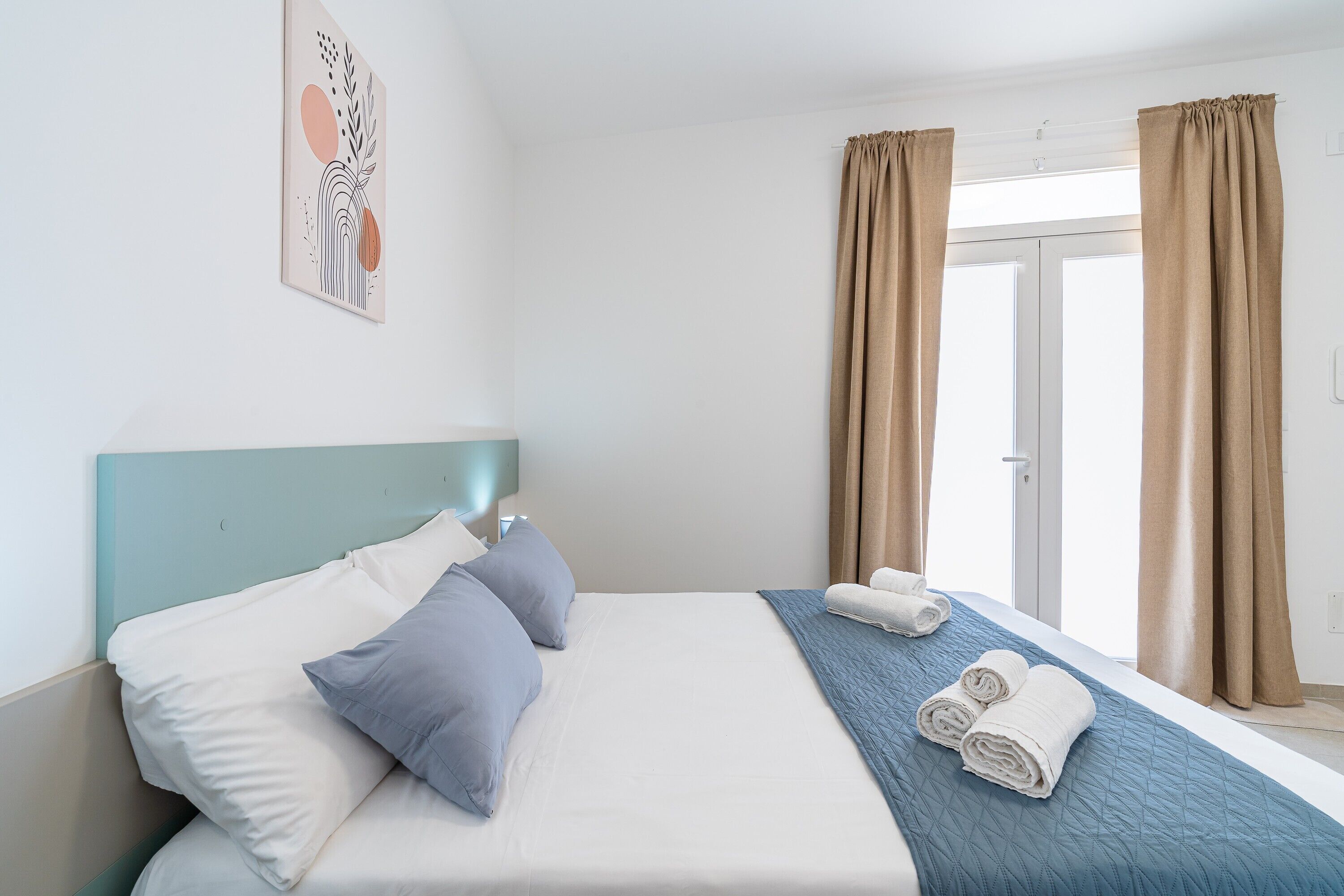 1 多间卧室、WiFi、床单