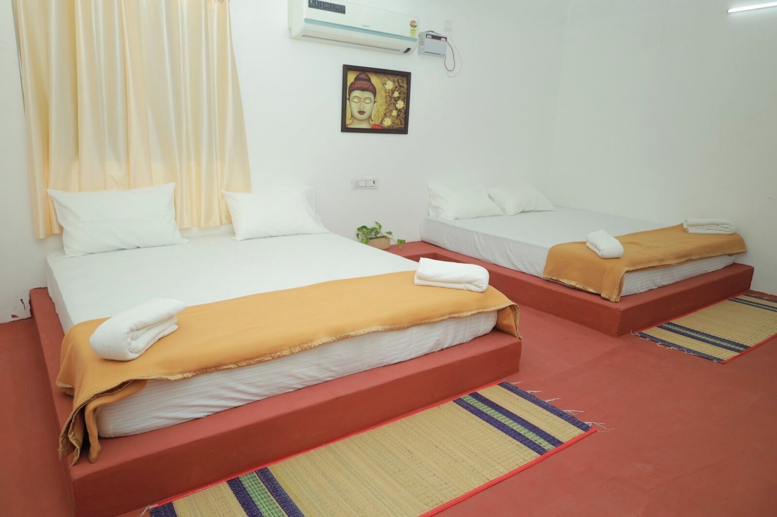 Chambre Quadruple Familiale, vue jardin