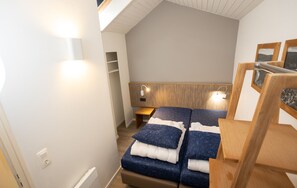 2 habitaciones, wifi y ropa de cama 
