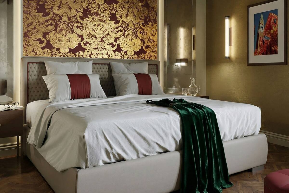 Classic Double Room | Peralatan tempat tidur hipoalergenik, bar mini, Wi-fi percuma 