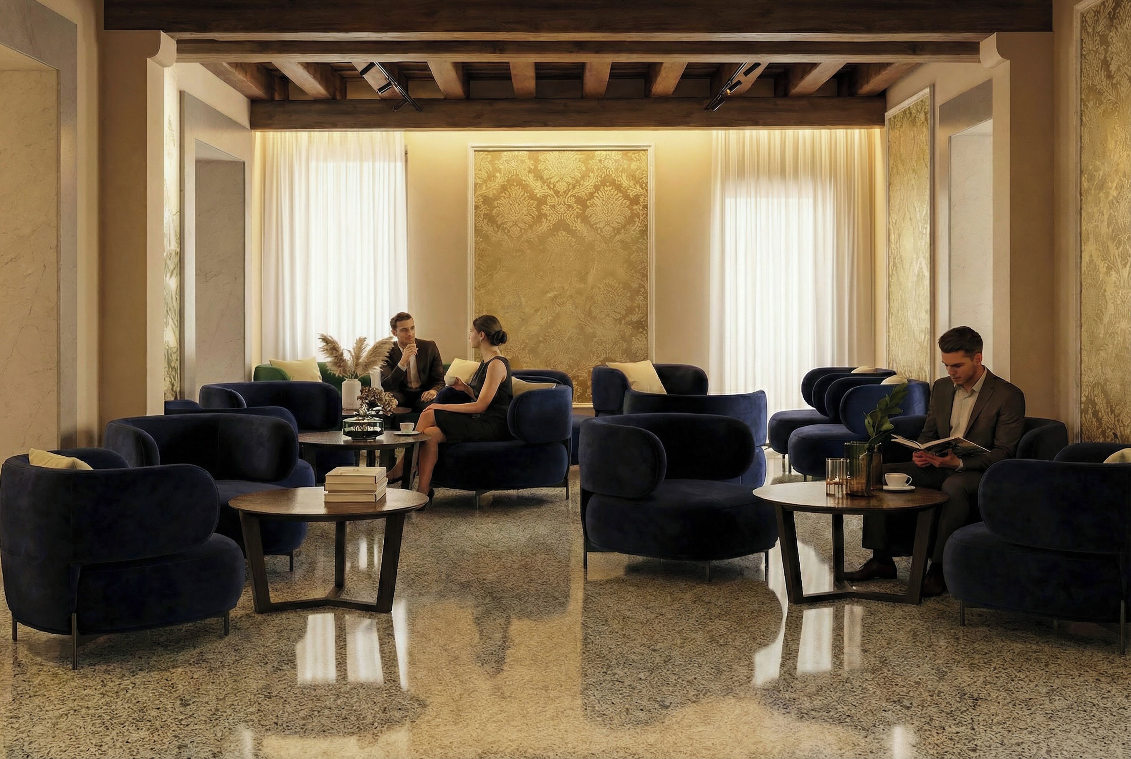 Lobby lounge
