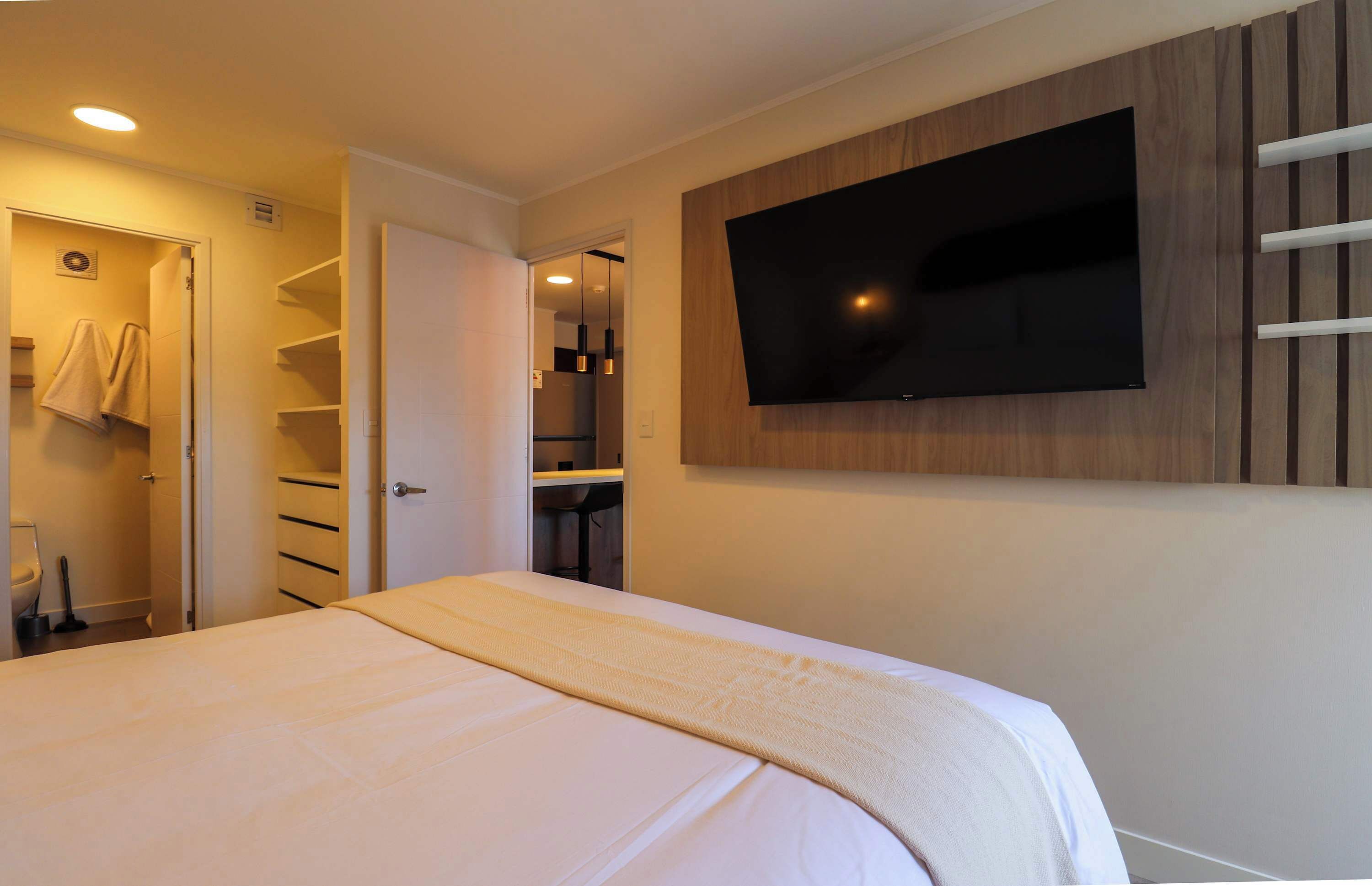 Apartemen | 2 kamar tidur dan internet