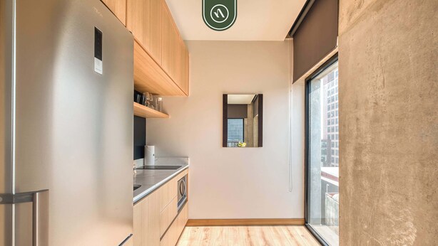 1 bedroom, Internet - Cozy 1BR Condo With City Sky View Downtown (Mexico City)