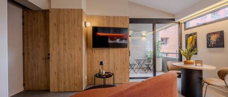 アパートメント 喫煙可 | 1 室のベッドルーム、デスク、インターネットアクセス