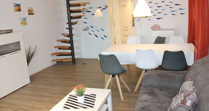 Friendly vacation apartment on the North Sea coast with family and dog