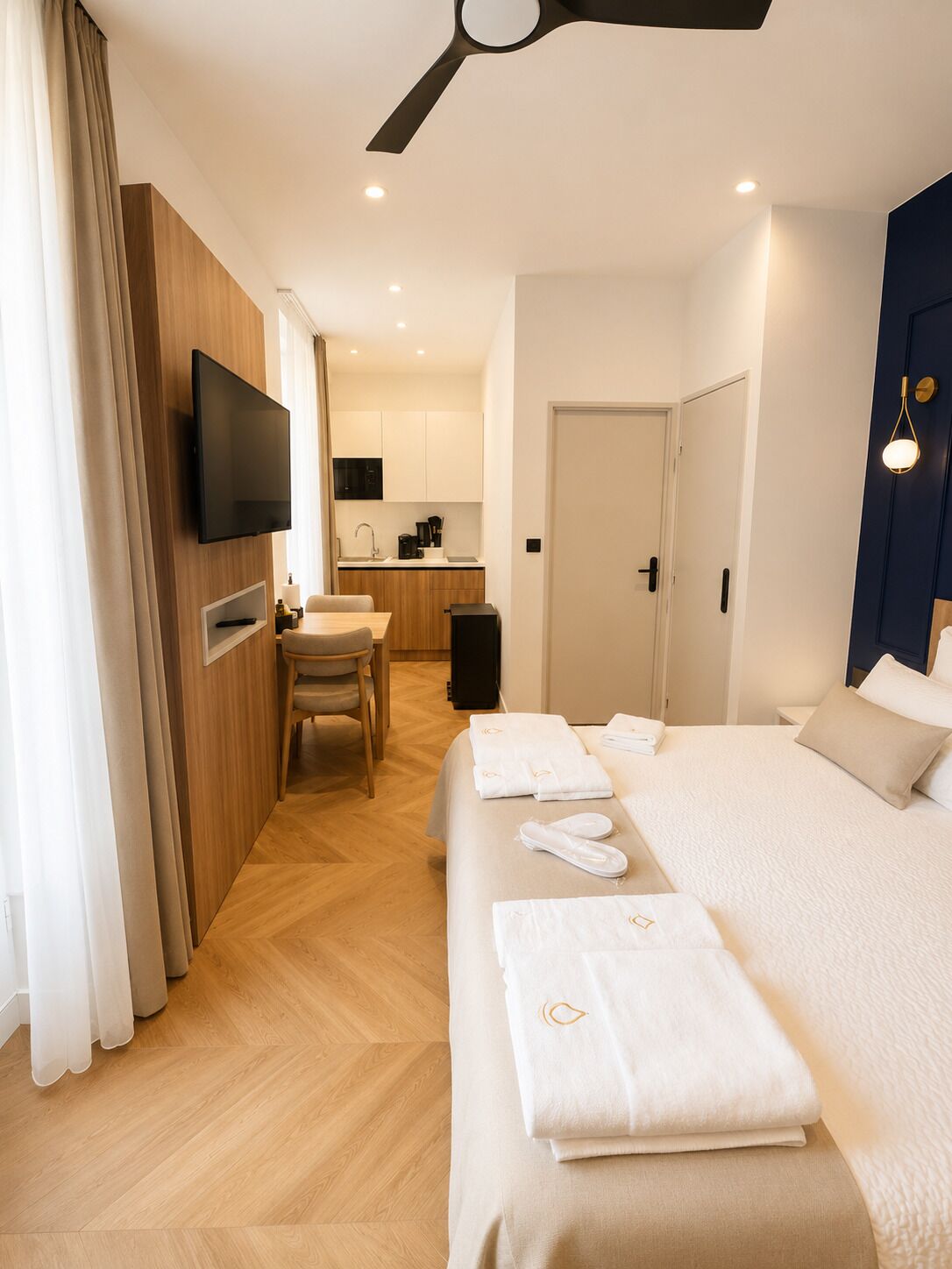 Deluxe Apartment with terrace | Private kitchen
