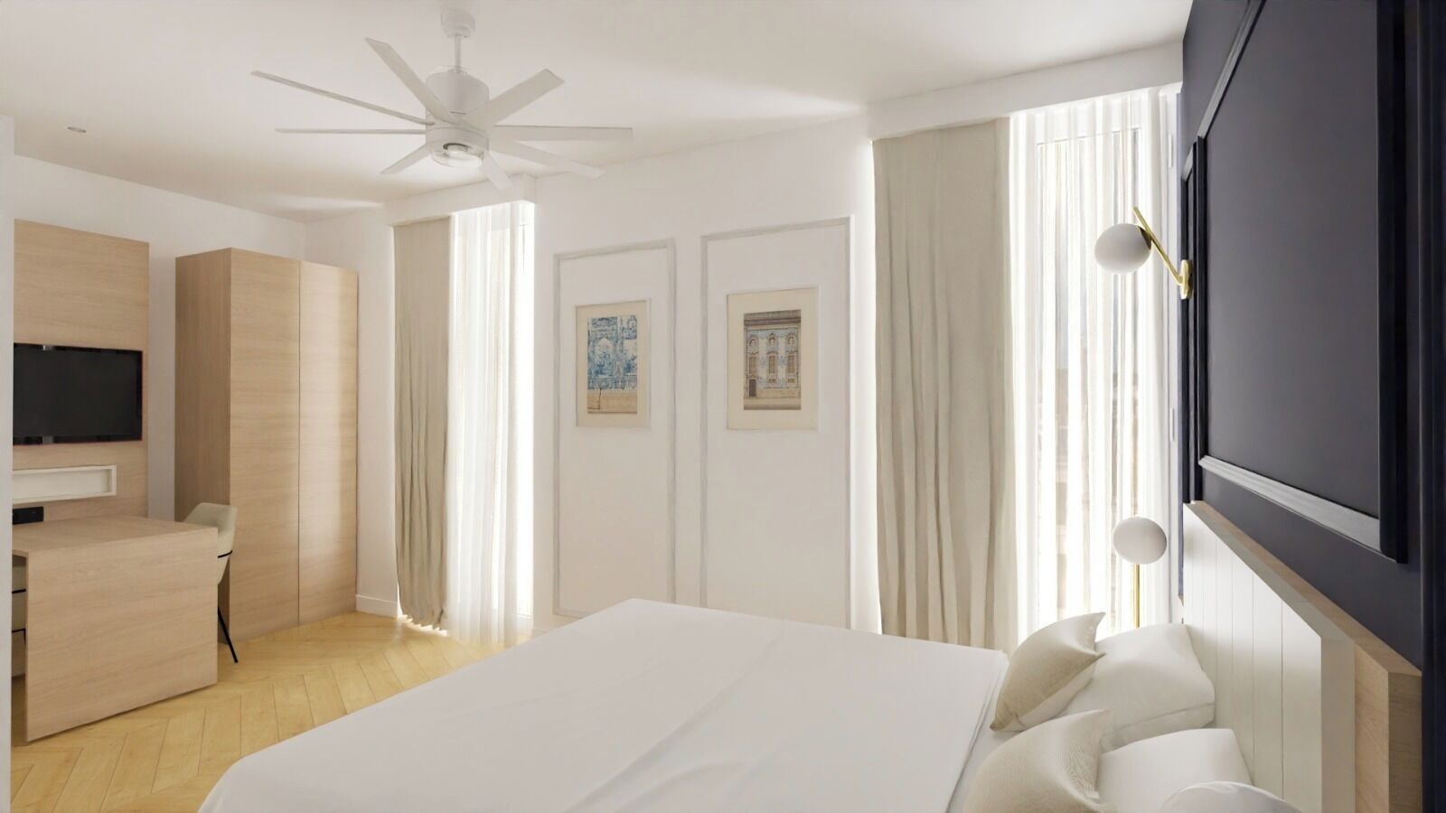 Apartment | In-room safe, iron/ironing board, free WiFi