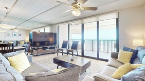 Front of property - 10th-floor 3BR Beachfront Condo w/ Views & Pool (South Padre Island)
