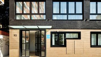 Voorkant van accommodatie