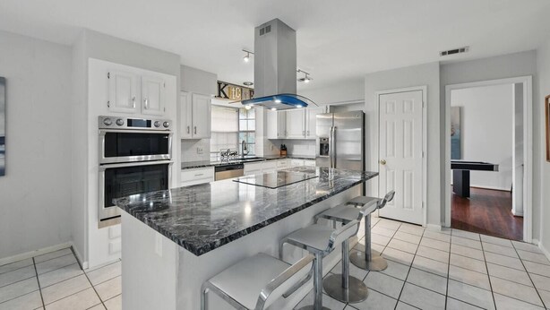 Coffee/tea maker, fridge, microwave, oven - Modern 4BR Pool Home | Flower Mound ISD (Flower Mound)