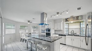 Coffee/tea maker, fridge, microwave, oven - Modern 4BR Pool Home | Flower Mound ISD (Flower Mound)