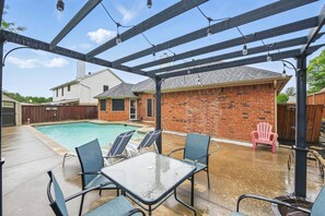 Indoor pool - Modern 4BR Pool Home | Flower Mound ISD (Flower Mound)