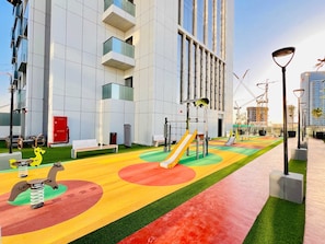 Lasten leikkialue sisätiloissa